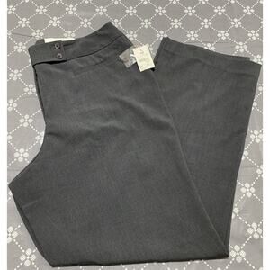 Cato Dress Pants Women Sz 18w Gray Contemporary Low Rise Fit Trouser Dress F3